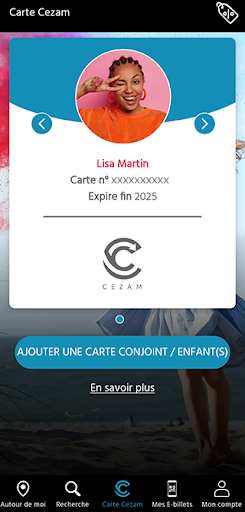 Ma Carte Cezam Screenshot 2 - AppWisp.com