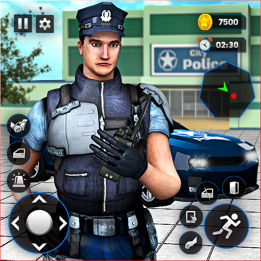 Virtual Dad Police Family Sim logo