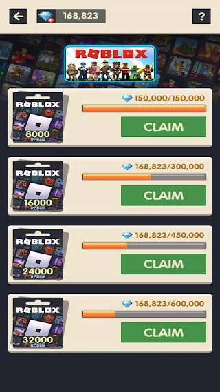 Winner Diamonds - Roblox&Gift - Screenshot 2
