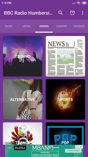UK BBC Radio Humberside App Screen 3