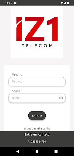 Android application IZ1 Telecom screenshort