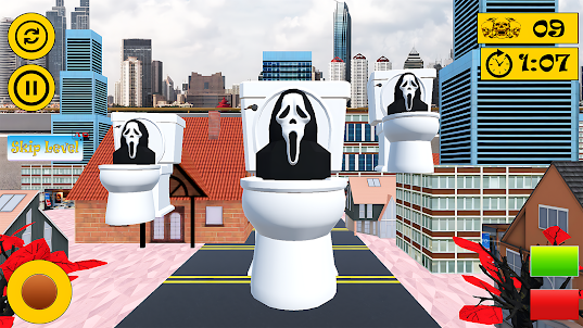 Toilet Monster Games Hide Seek