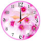 Cherry Blossom Clock icon