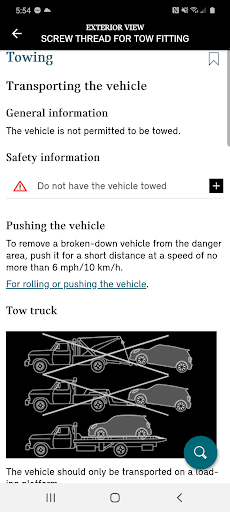 MINI Motorers Guide Screen 2