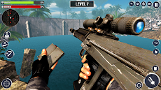 Sniper 3d: 銃で撃つ ゲーム ショットガン 撃つのおすすめ画像2