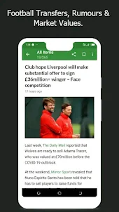 Football News and Transfer app