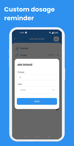 Pill Reminder | Medi Assistant Screen 3