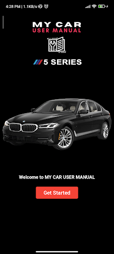 Android application MyCar User Manual BMW 5 Series screenshort