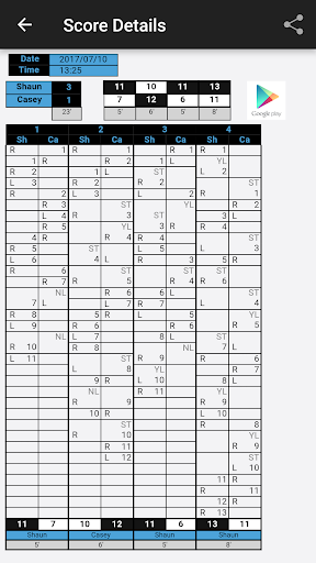 Screenshot of Squore Squash Ref Tool
