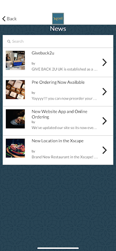 Android application Namji screenshort