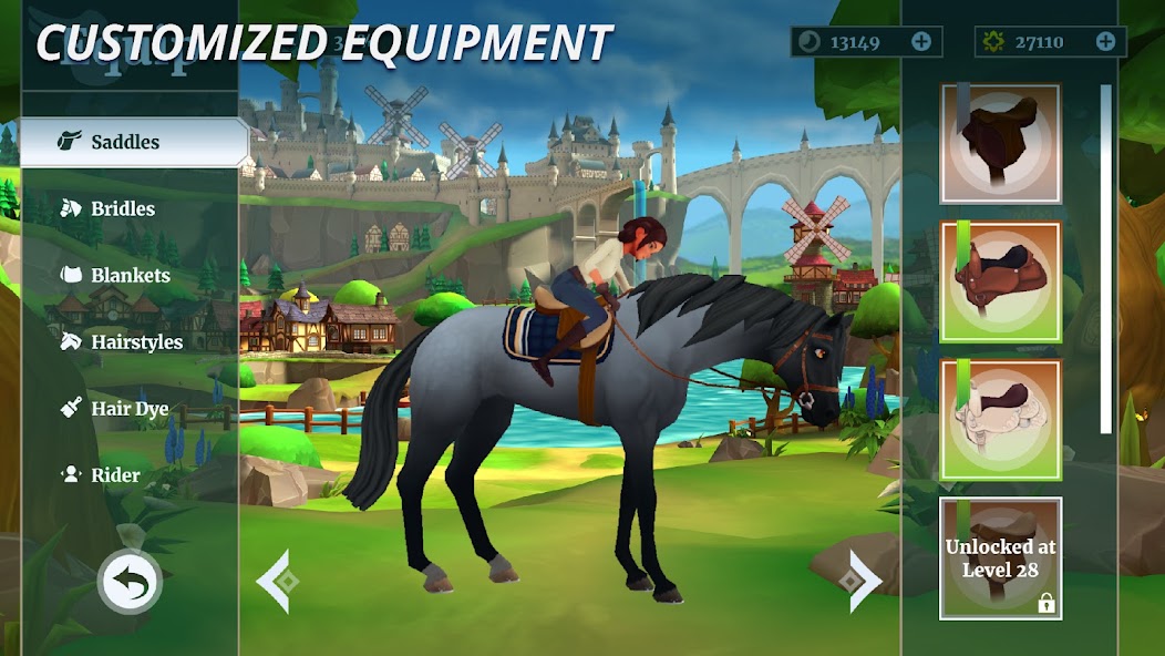 Wildshade: fantasy horse races banner