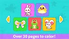 screenshot of Baby Panda's Coloring Book
