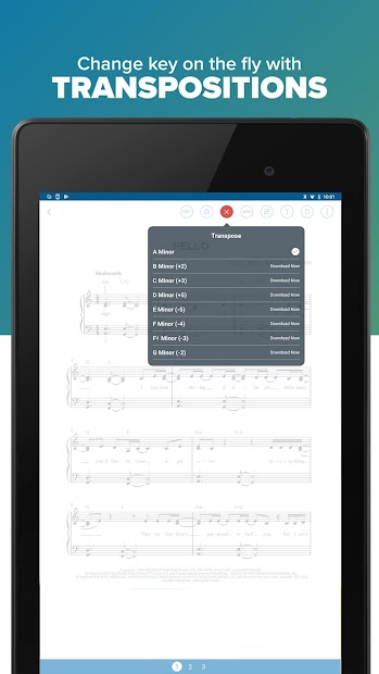 Captura 12 Musicnotes Sheet Music Player android