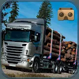 VR Wood Cargo Transporter: Offroad Truck Driver VR icon