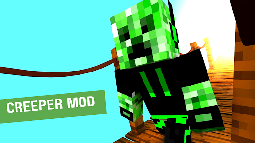 Imágen 2 Creeper Mod Skin for Minecraft android