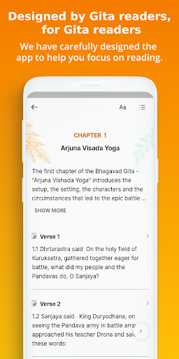 Bhagavad Gita: Hindi & English Screen 3