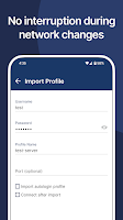 screenshot of OpenVPN Connect – OpenVPN App