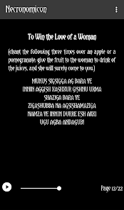 Screenshot 3 Necronomicon android