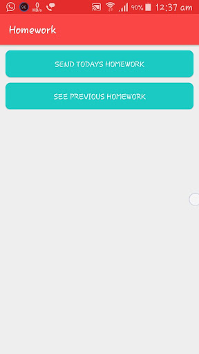 Android application Edu Administrative Teacher screenshort
