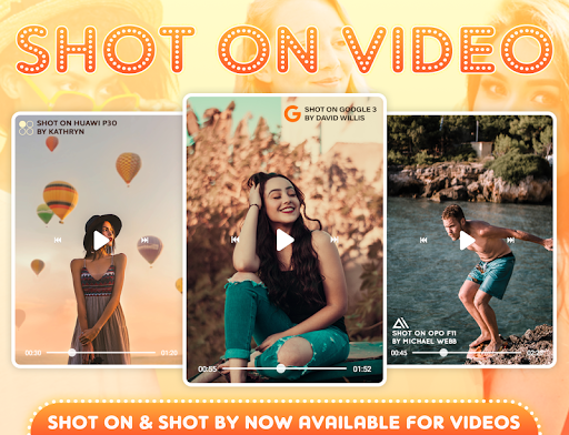 Android application Shot On Video Stamp Camera screenshort