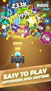 Virus War MOD APK- Space Shooting Game (Unlimited Coins) 8