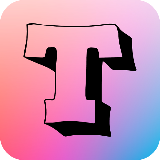 3D Text on Photo logo