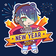 2021 Gacha GL New Year Photo Sticker Editor
