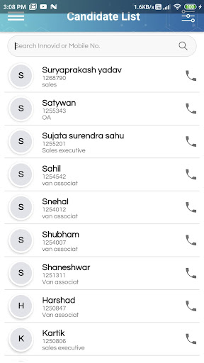 DigiRecruit Screen 2