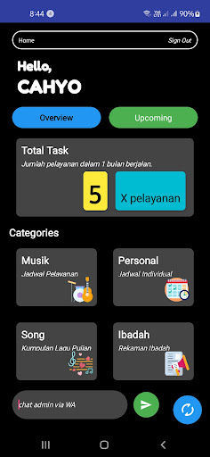 Android application Kerygma screenshort