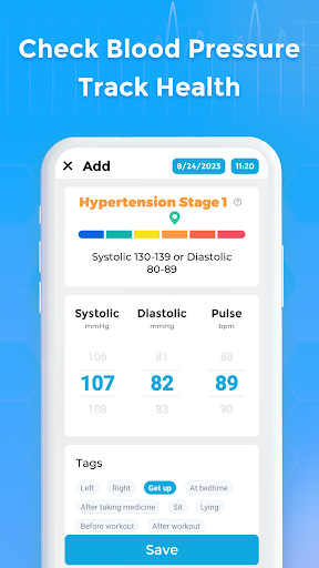 BP Tracker: Health Tracker Pro Screen 3