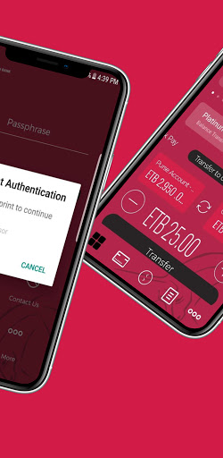 Zemen Bank Mobile Banking Screen 2