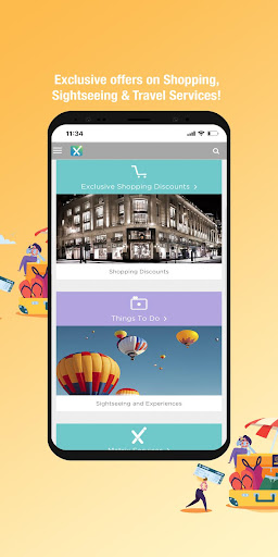 Android application X Factor, (Matrix Travel Compa screenshort