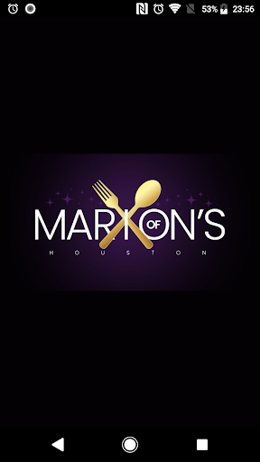 Android application Marions of Houston screenshort