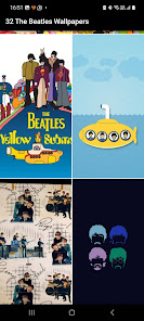 Screenshot 4 The Beatles Wallpapers android