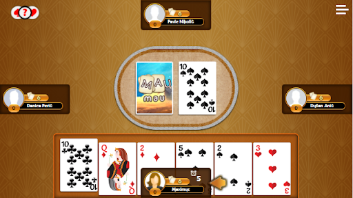 Android application Mau Mau screenshort
