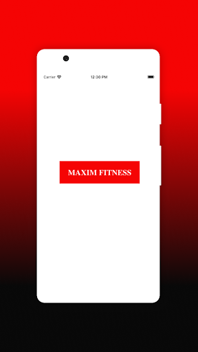 Android application MAXIM FITNESS MARKHAM screenshort