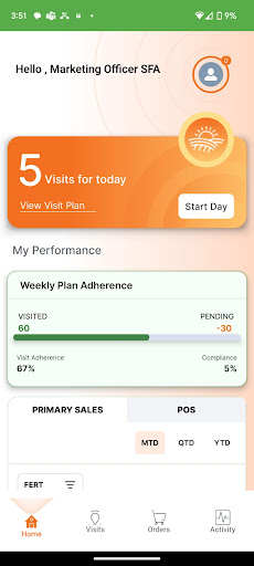 Android application SIGMA screenshort