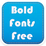 Bold Fonts Free icon