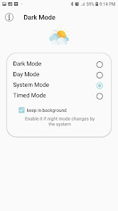 Captura de Pantalla 1 Dark Mode - Habilitador de mod android