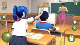Anime highschool Bad Girl Game - Screenshot 1