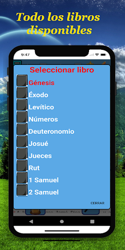 Biblia Reina Valera Antigua Screen 2