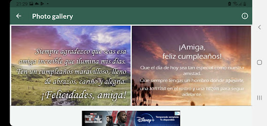 Screenshot 19 FELICITAR A MI AMIGA DEL ALMA android