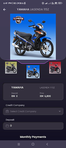 TLH MOTOR YONG PENG Screen 2