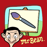 Mr Bean Color & Paint Book icon