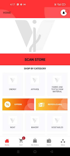 Android application VJ Buyers App screenshort