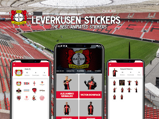 Leverkusen Stickers Screen 3