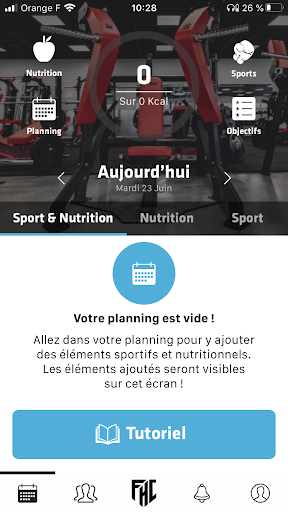 Factory Health Club Screen 2