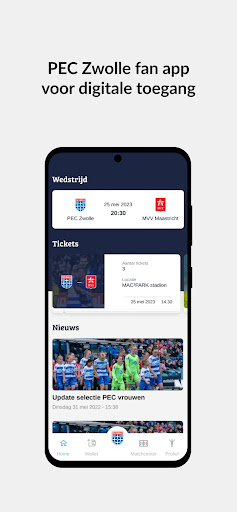 PEC Zwolle App Screenshot 1 - AppWisp.com
