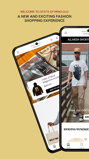 Android application State of Mind Clothing screenshort