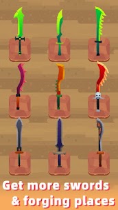 Merge Sword – Idle Blacksmith Master Mod Apk (Unlimited Gold) 2